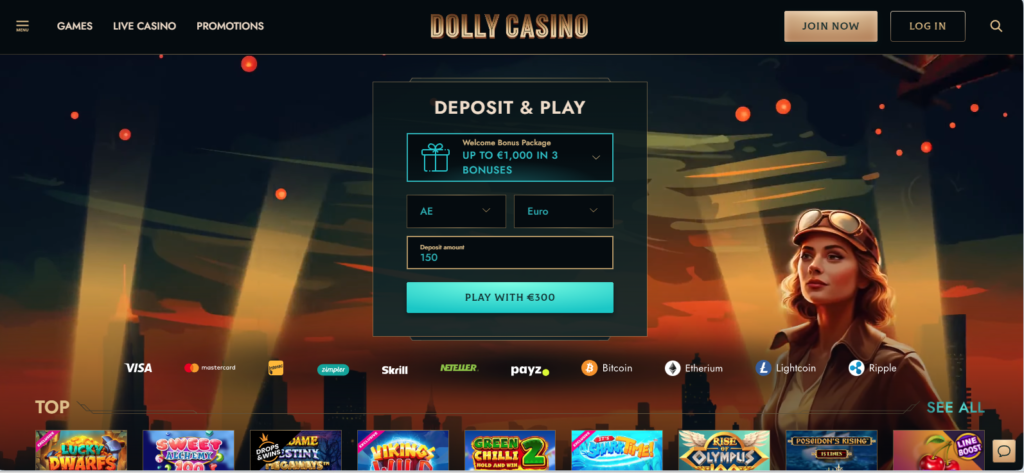 dolly casino deposit