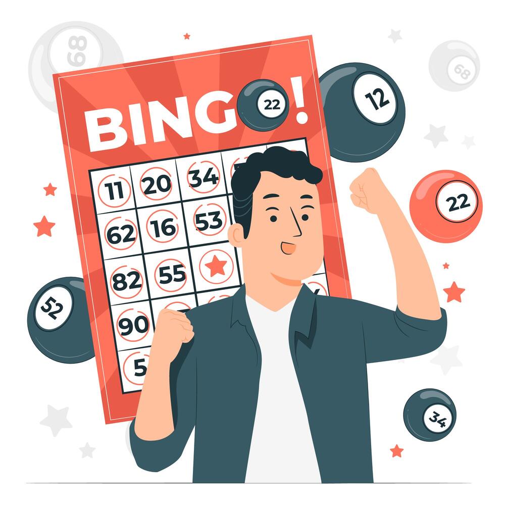 Play Bingo online for free or for the money. Guess the right number!