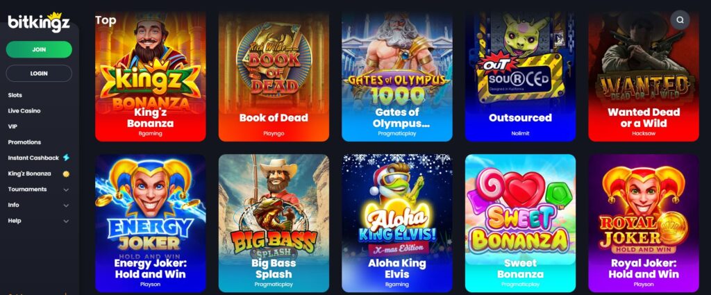 Bitkingz casino bonuses