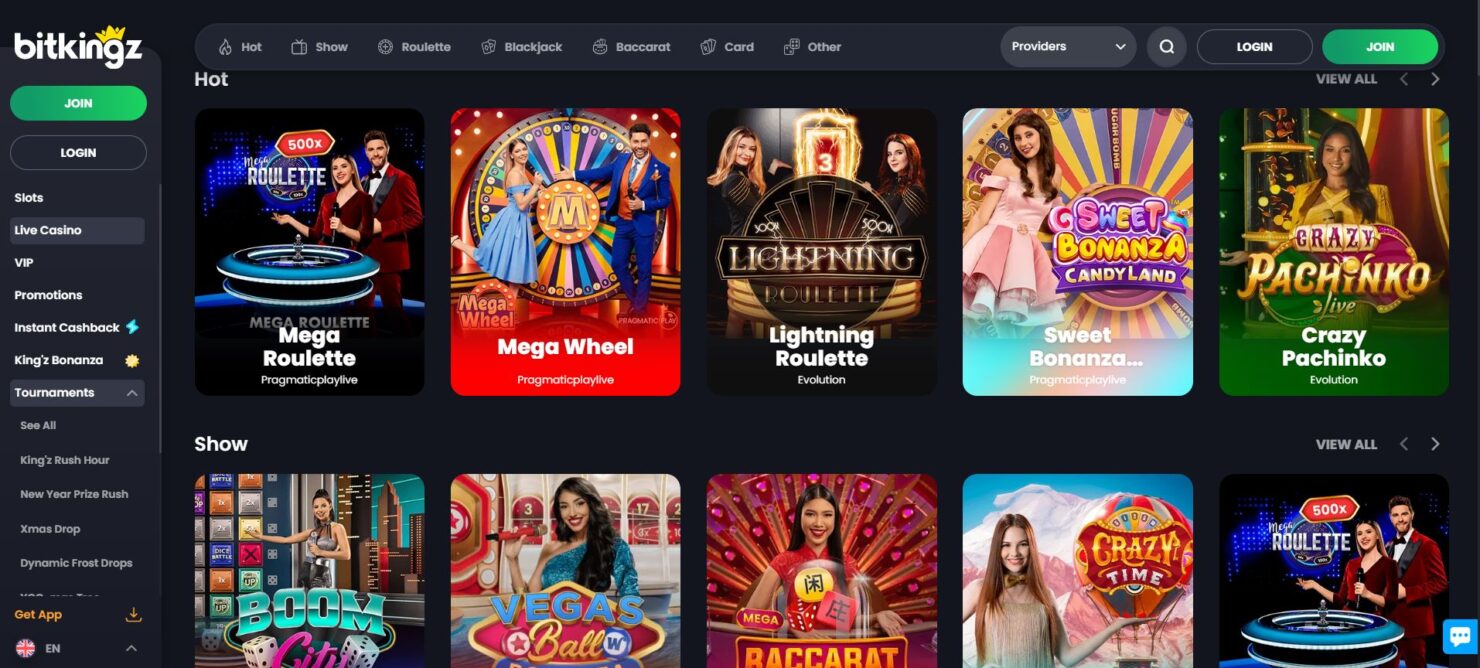 Bitkingz casino slot machines