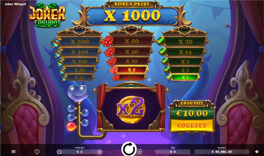 Joker Cashpot Game Demo