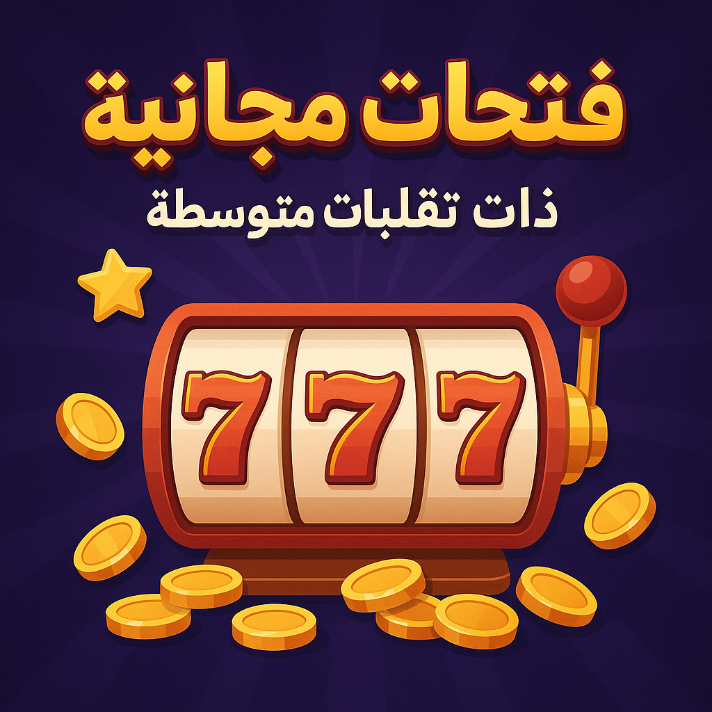 فتحات مجانية ذات تقلبات متوسطة