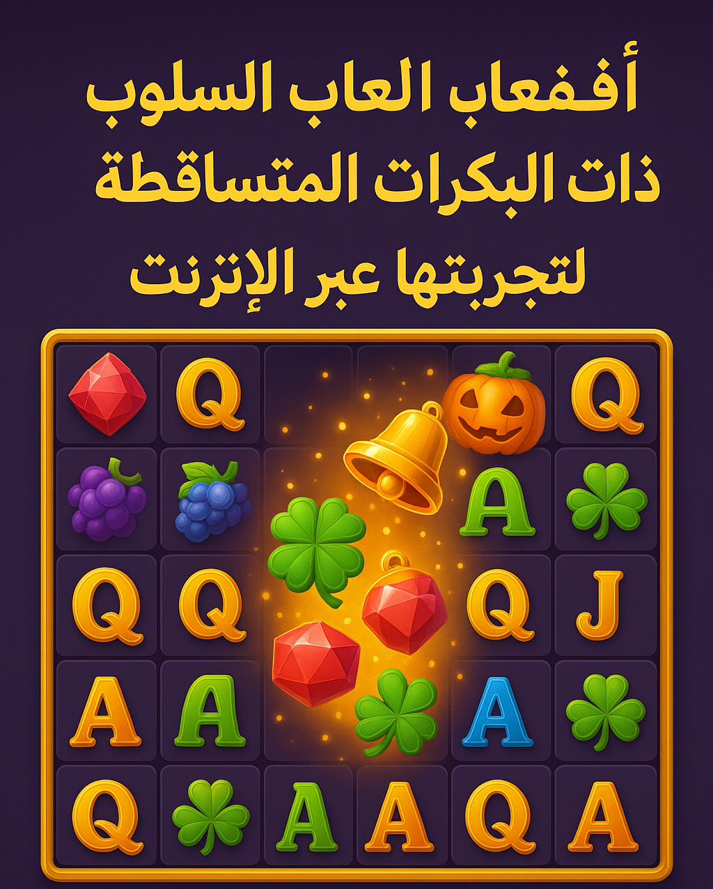 أفضل ألعاب السلوت ذات البكرات المتساقطة لتجربتها عبر الإنترنت