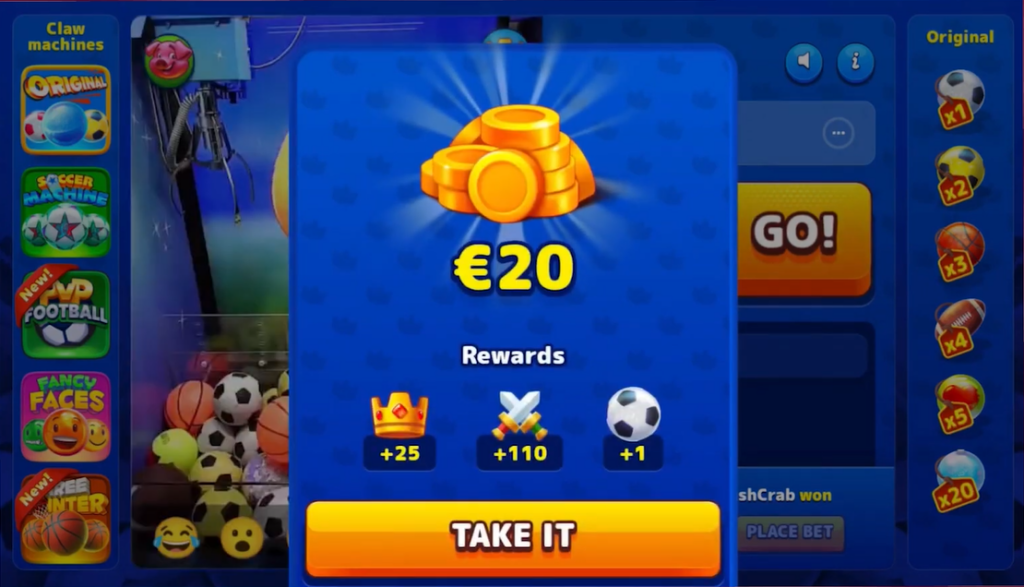 Cash Crab Game Bonuses