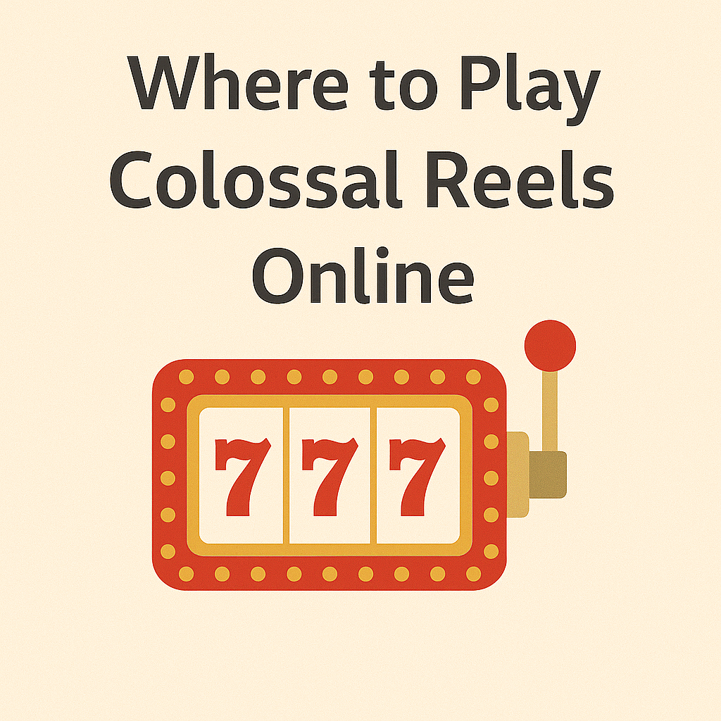 Where to Play Colossal Reels Slots Online in the UAE