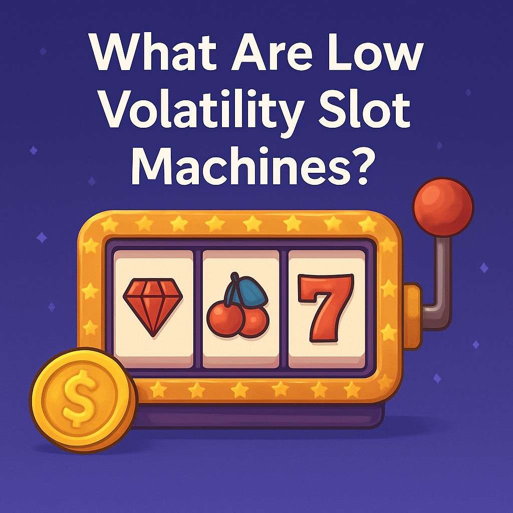What Are Low Volatility Slot Machines?
