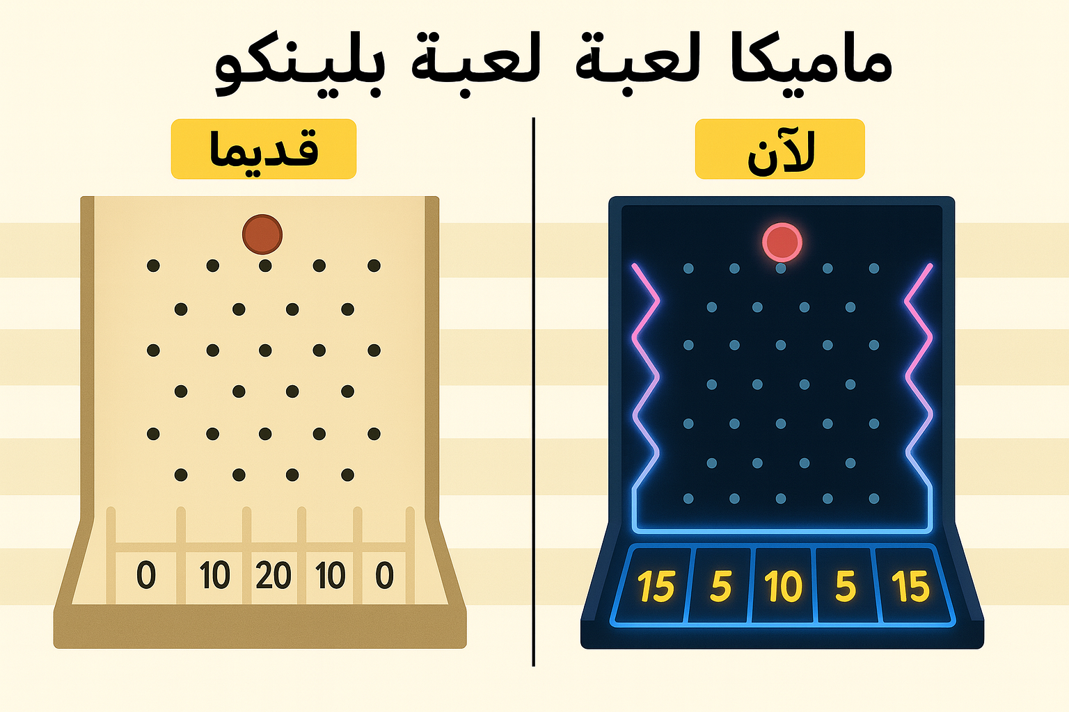 ميكانيكيات اللعبة: الماضي مقابل الحاضر