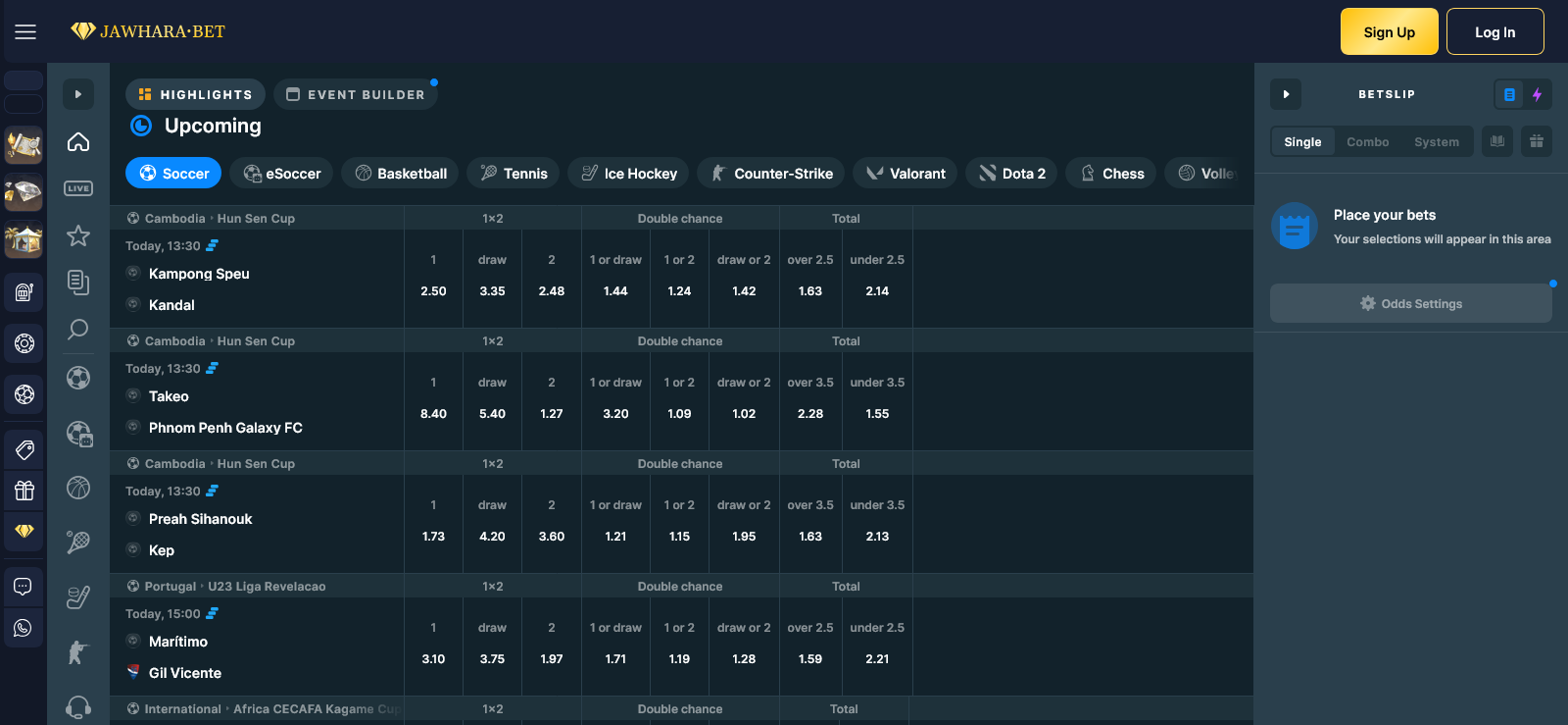 Jawhara casino sportsbook