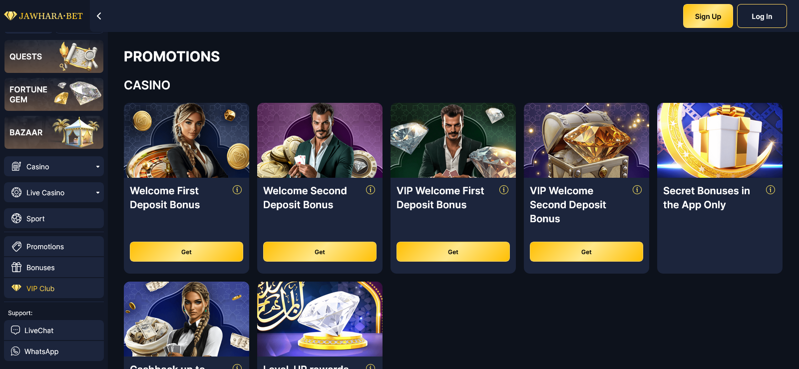Jawhara casino promotions