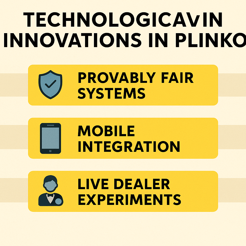 Technological Innovations in Plinko